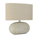 Load image into Gallery viewer, Eveline Grey Ceramic Table Lamp
