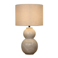 Load image into Gallery viewer, Wilmette White Ceramic Table Lamp
