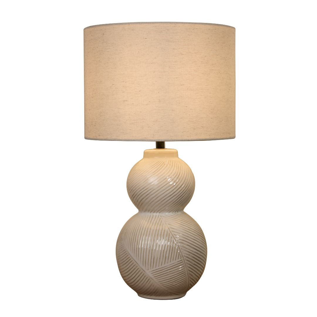 Wilmette White Ceramic Table Lamp