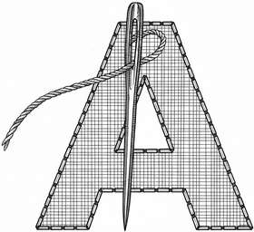 zoom in with needle to letter more boxy