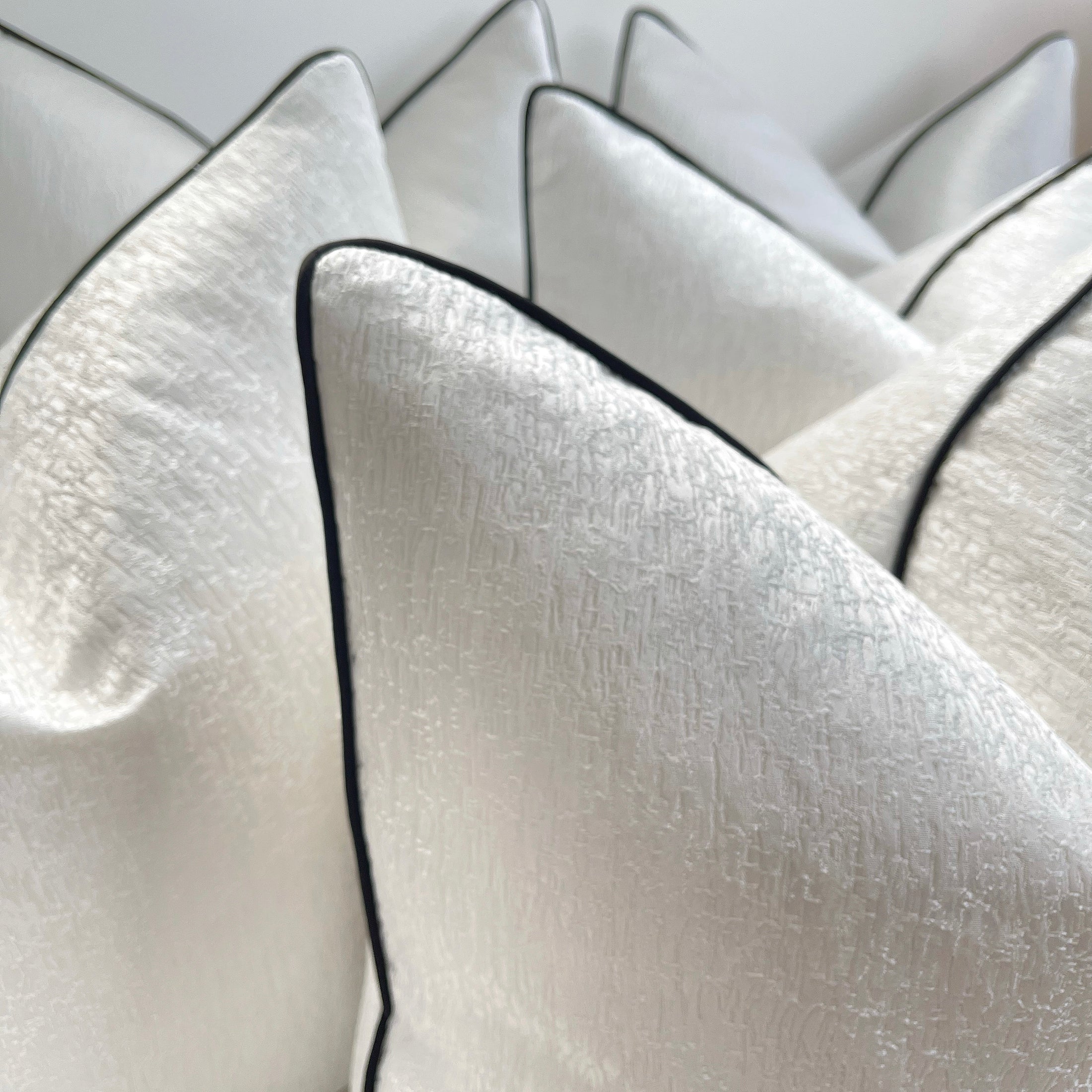 The White and Black Monochrome Chalayan Set The Couture Cushion Ltd