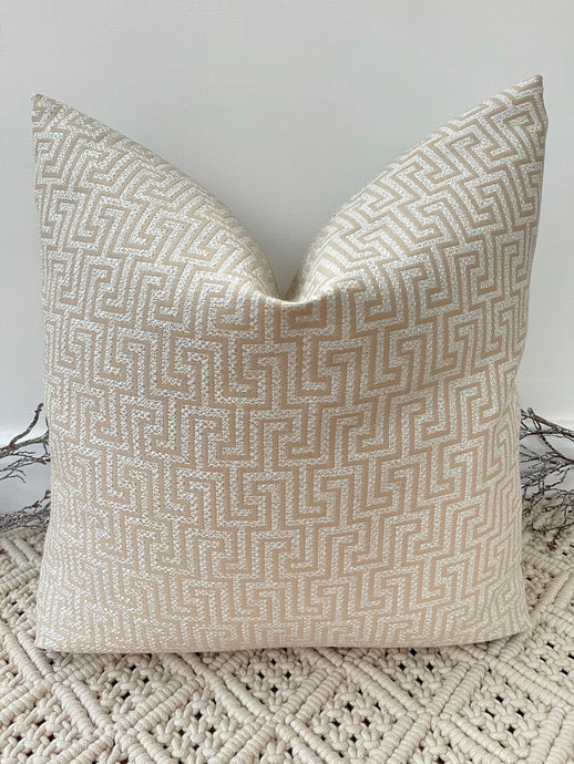 Cream and silver clearance cushions