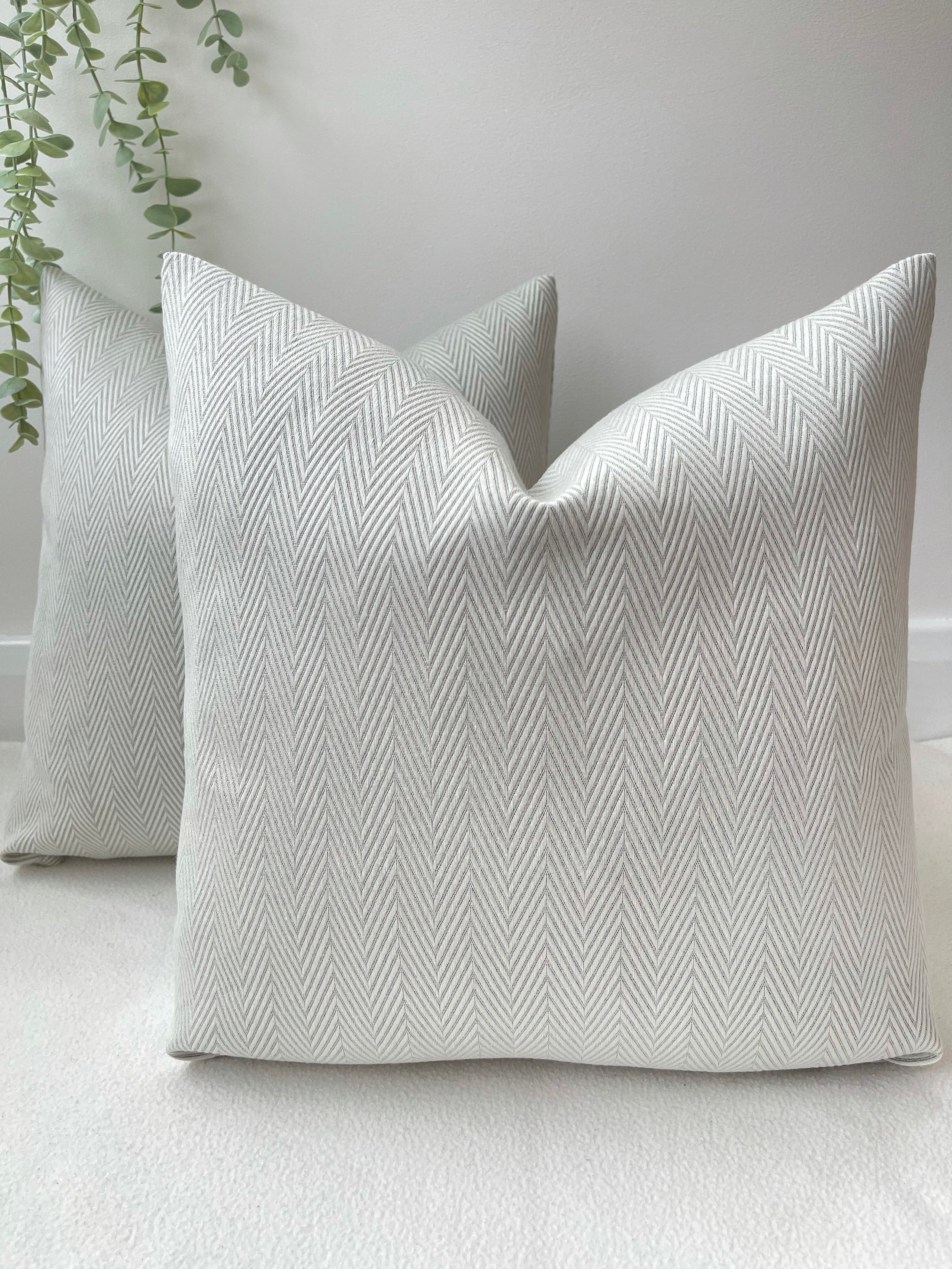 The Couture Cushion - The Outdoor Grey Kady - Style No. 22
