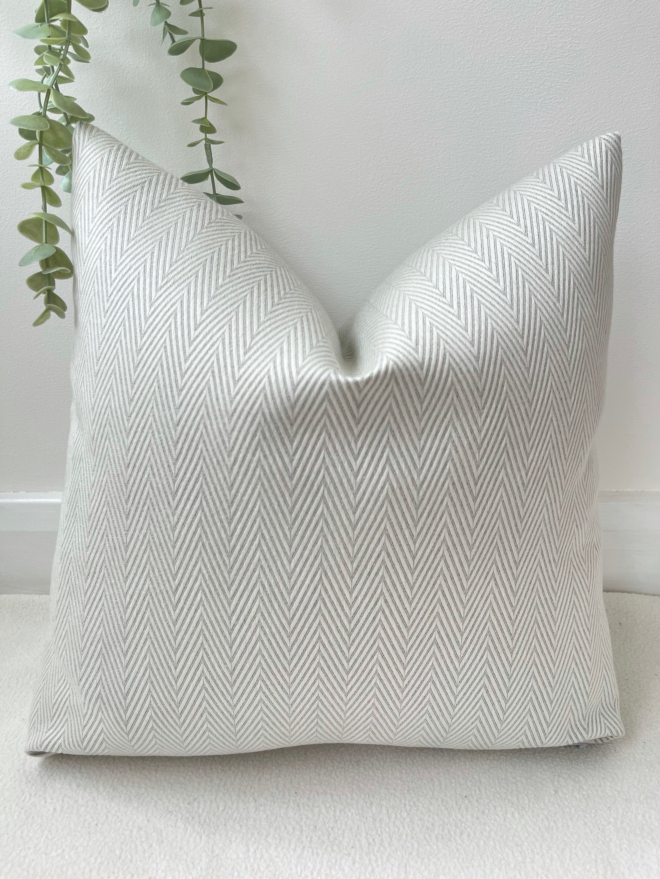 The Couture Cushion - The Outdoor Grey Kady - Style No. 22